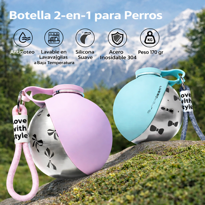 BauBottle™ | Botella premium de paseo para perros